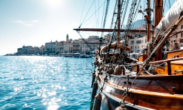 Nave Amerigo Vespucci in arrivo a Reggio Calabria