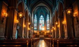 Cardinali in riunione per i rituali del conclave