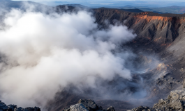 Mappa dei Campi Flegrei durante lo sciame sismico