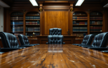 Immagine della Corte d'Appello di Bari durante una sentenza