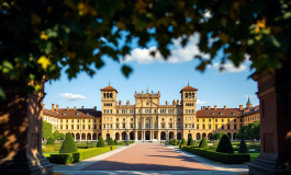Sergio Mattarella in visita al Palazzo Ducale di Modena