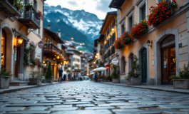 La sindaca di Merano con la fascia tricolore in mano