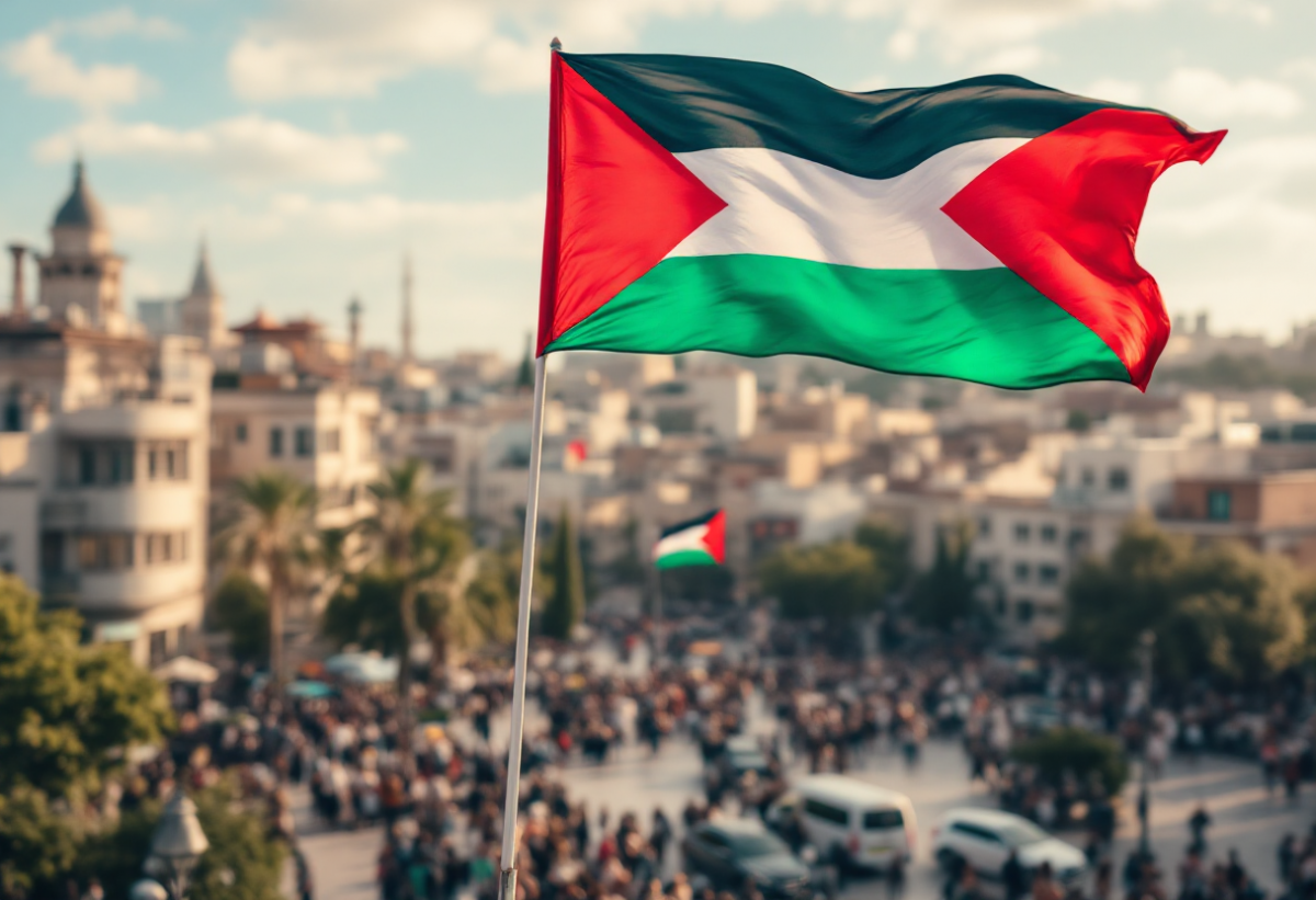 Solidarietà per la Palestina: un gesto simbolico che fa rumore