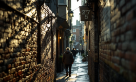 Alessandro Basciano e Sophie Codegoni in un contesto legale