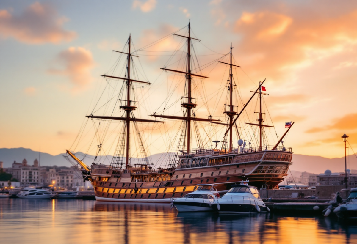 Il successo dell'Amerigo Vespucci a Gaeta: un evento da ricordare