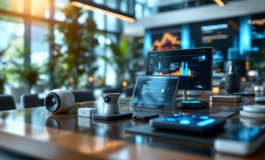 Papa Francesco con dispositivi tecnologici moderni