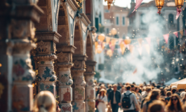 Momenti di tensione durante il Festival delle Regioni a Venezia
