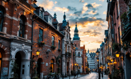 Mappa dell'Europa con simboli di tensione geopolitica