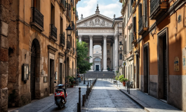 Mappa del sudest di Roma con epicentro del terremoto