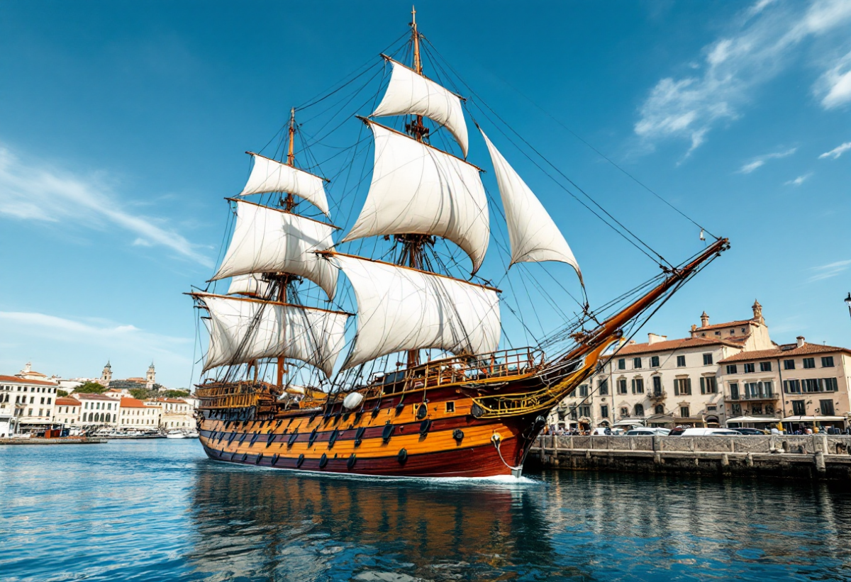 Il tour Mediterraneo della nave Amerigo Vespucci: un viaggio tra storia e cultura