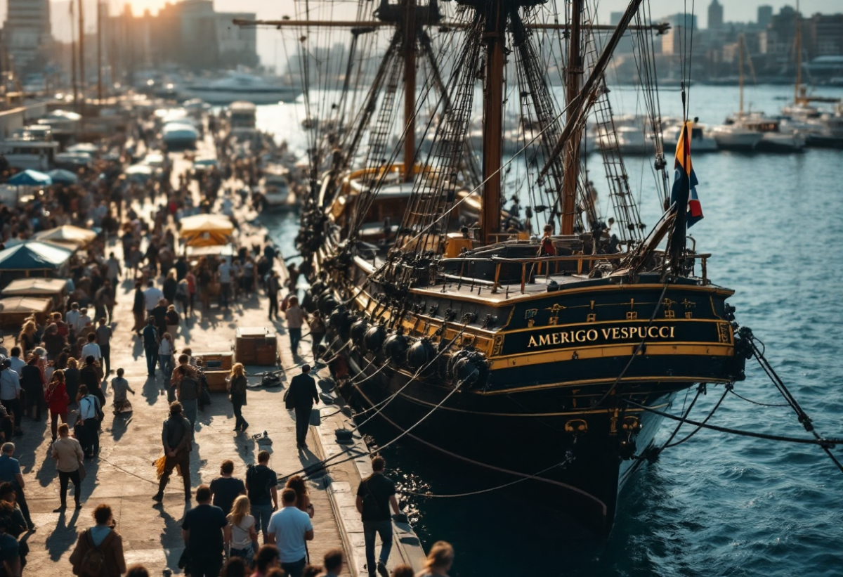 Il Tour Mediterraneo Vespucci approda a Gaeta: un evento da non perdere