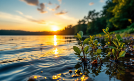 Uomo che tenta di salvare un cane a San Gervasio di Carlino