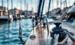 Anna Chiti durante una prova di lavoro a Venezia