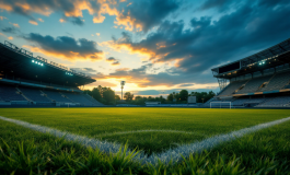 Davide Ferrerio durante un momento drammatico allo stadio
