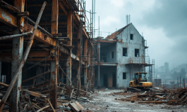 Immagine di un cantiere edile a Palo del Colle