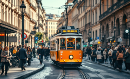 Immagine di mezzi di trasporto pubblici ecologici a Milano