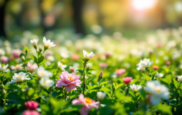 Immagine di una spiaggia soleggiata durante le vacanze di primavera