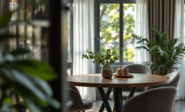 Interno della residenza Santa Marta durante il Conclave