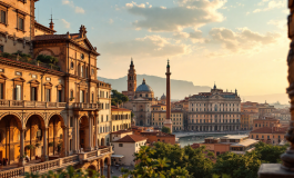 Luca Tirabassi festeggia la vittoria alle elezioni a Sulmona