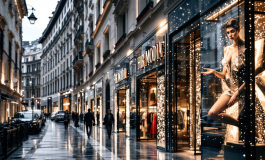 Immagine del Quadrilatero della Moda a Milano con restrizioni Ztl