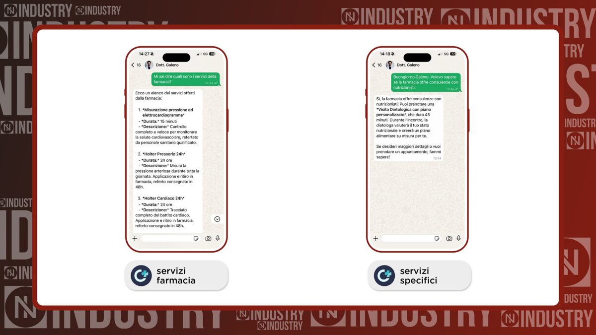 Gli agenti AI del Pharma: Industry lancia i nuovi servizi Ready24 e Conversa