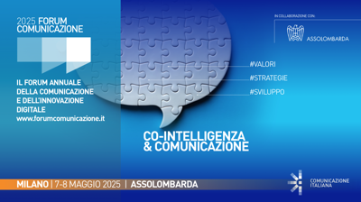 Al via domani a Milanio la 18esima edizione del Forum Comunicazione