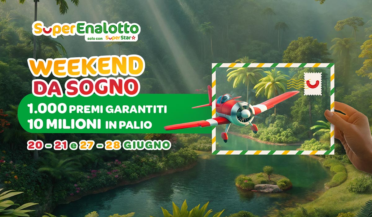 SuperEnalotto ti regala un “Weekend da sogno”