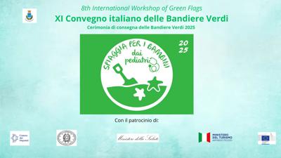 Estate, consegnate le Bandiere verdi 2025: le spiagge adatte ai bimbi scelte dai pediatri