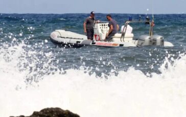 peschereccio affondato anzio