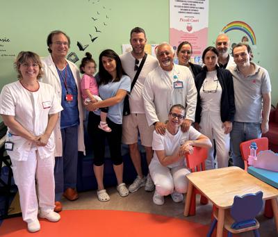 Al Gaslini rimosso con successo rarissimo tumore al cuore a bimba di 20 mesi