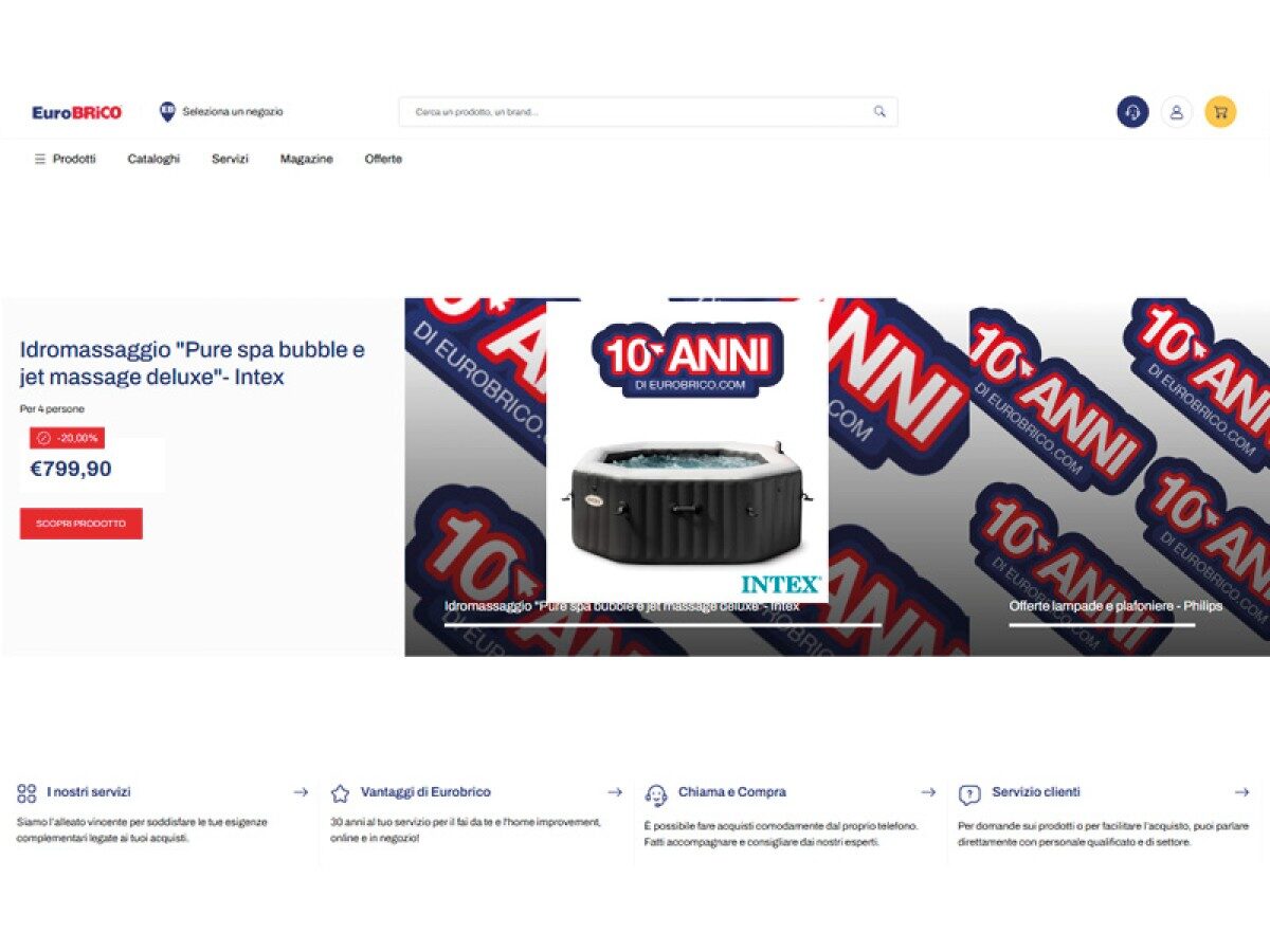 EuroBrico celebra 10 anni di attività online: restyling digitale, logistica efficiente e oltre 40.000 articoli per la casa