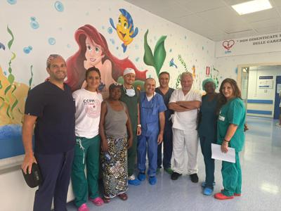 Chirurgia, 2 interventi in Sicilia salvano neonato del Burkina Faso