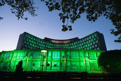 Regione Lazio si illumina di verde per la Giornata regionale celiachia