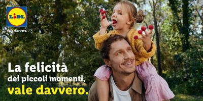 Lidl, al via campagna 'Lidl vale davvero' per riflettere su ci&ograve; che conta realmente