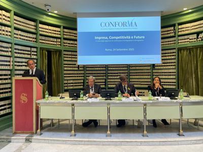 Conforma, imprese certificate sono pi&ugrave; competitive, 63% accede pi&ugrave; facilmente a mercati globali