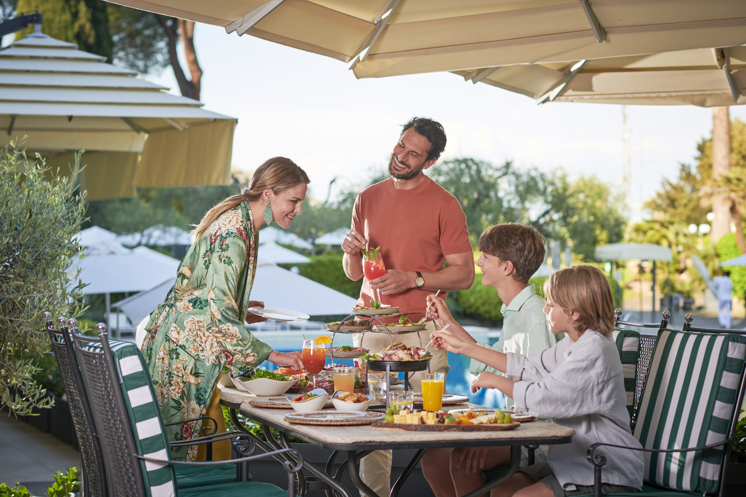 family brunch at uliveto restaurant hr scaled