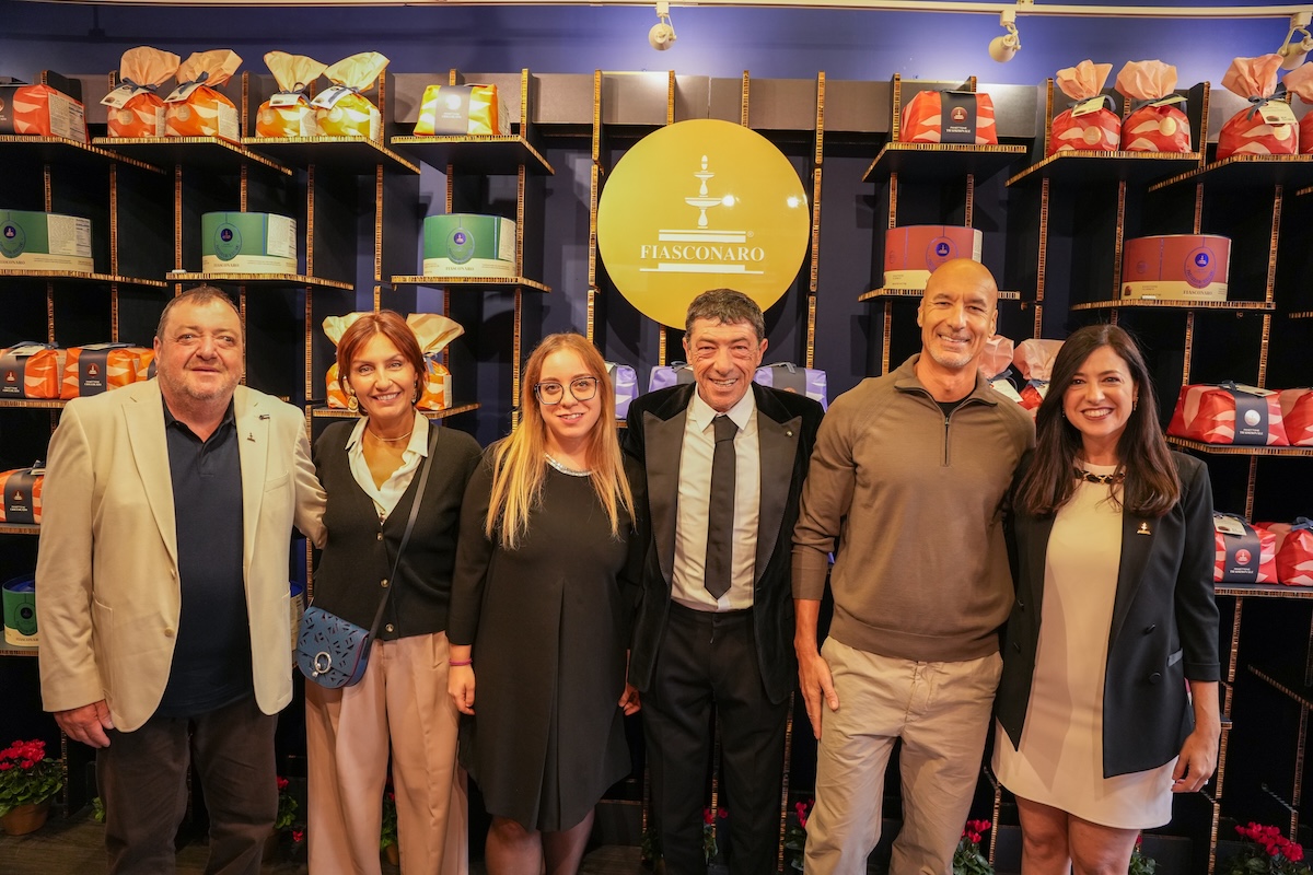 fausto fiasconaro marta guidarelli antonella fiasconaro nicola fiasconaro luca parmitano and agata fiasconaro ph alice capri