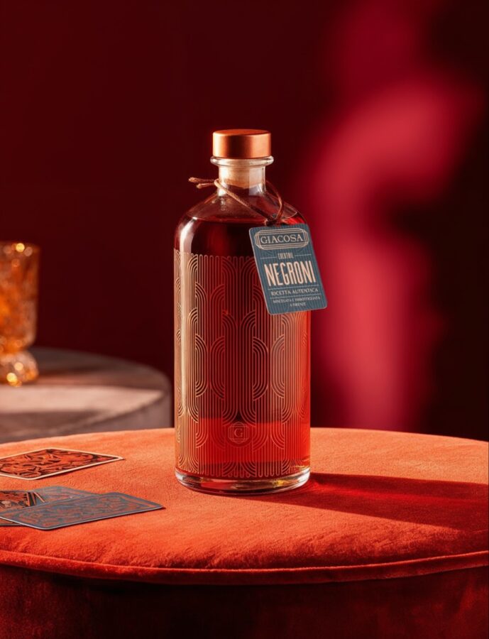 Giacosa 1815 firma il suo Negroni: nasce una nuova icona fiorentina del bere d’autore