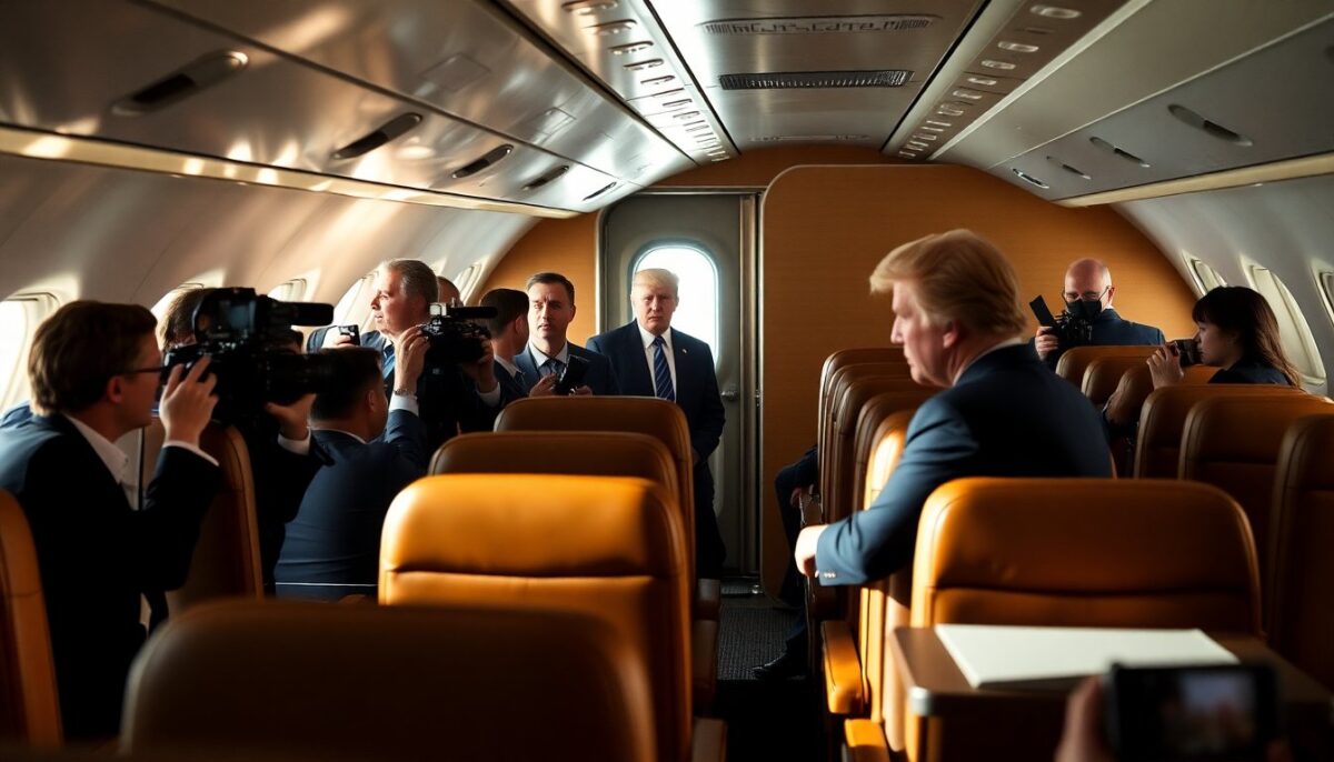 Il complesso rientro di Trump dall'Asia a bordo dell'Air Force One: dietro le quinte e sfide affrontate
