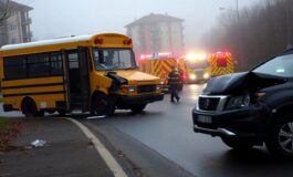 incidente mortale a oderzo tragico scontro tra bus di studenti e auto 1761752443 265x160