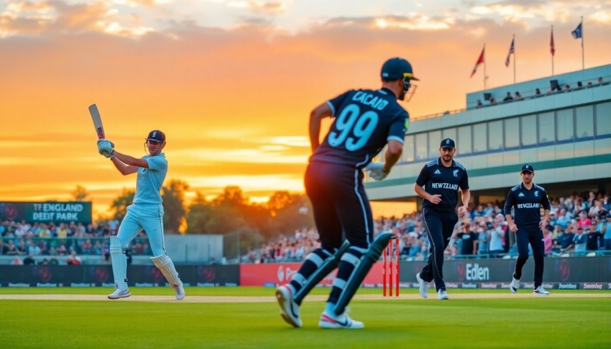 Inghilterra e Nuova Zelanda si sfidano nel T20 decisivo ad Auckland