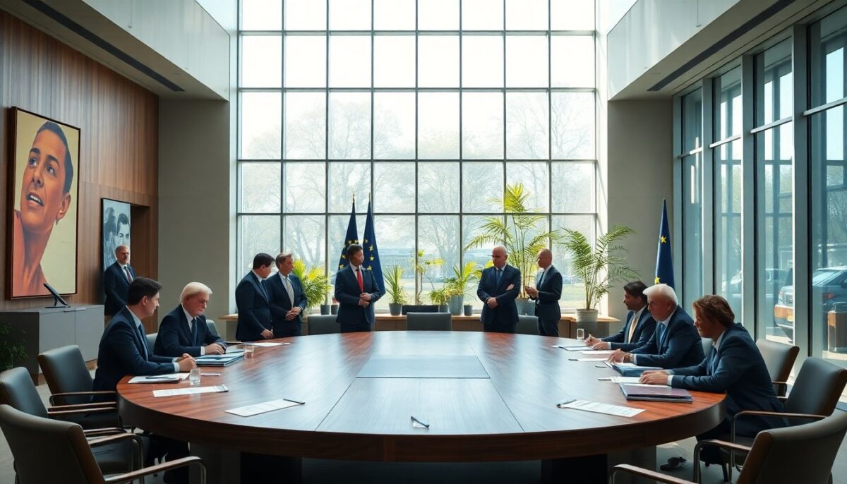 John Ratcliffe Incontra Funzionari UE: Conferma della Cooperazione Strategica con gli Stati Uniti