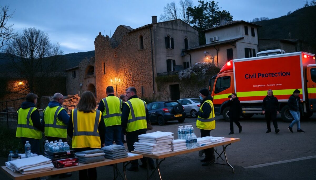Montefredane: Centri di Accoglienza Attivati in Emergenza dopo il Terremoto