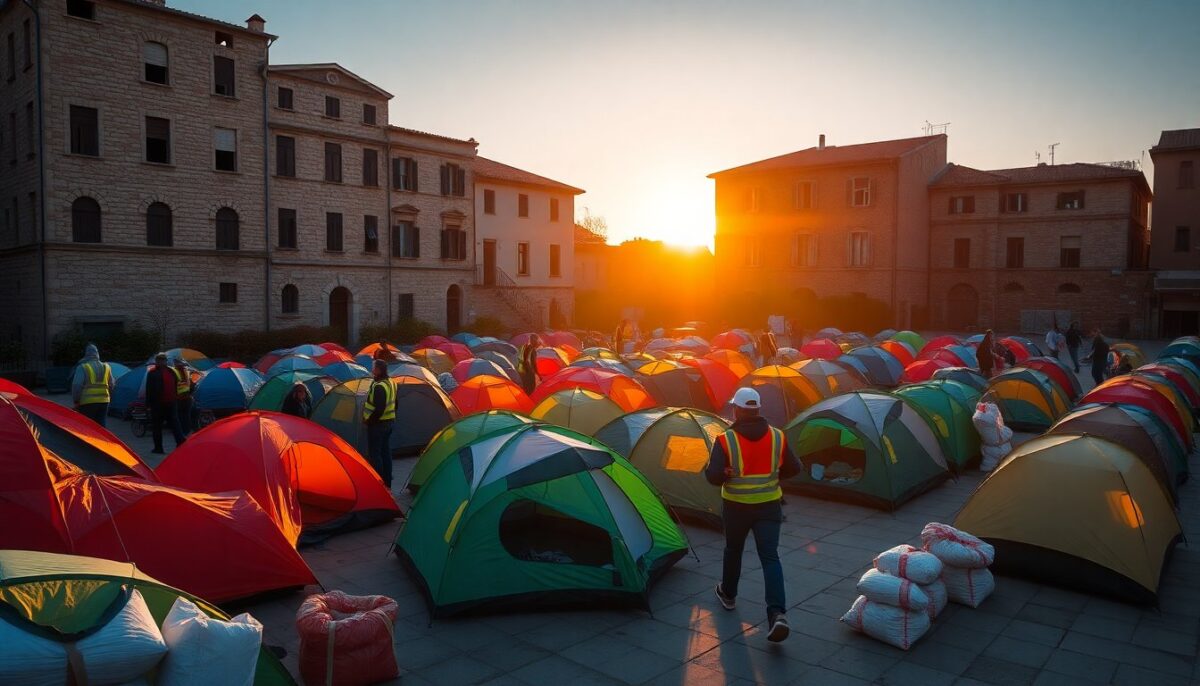 Montefredane Post Terremoto: Attivati Centri di Accoglienza per la Comunità