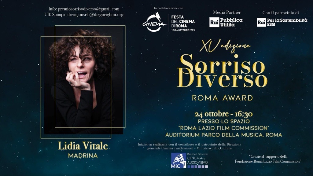 Festa del Cinema di Roma Ospiti “Sorriso diverso Roma award 2025” XV edizione