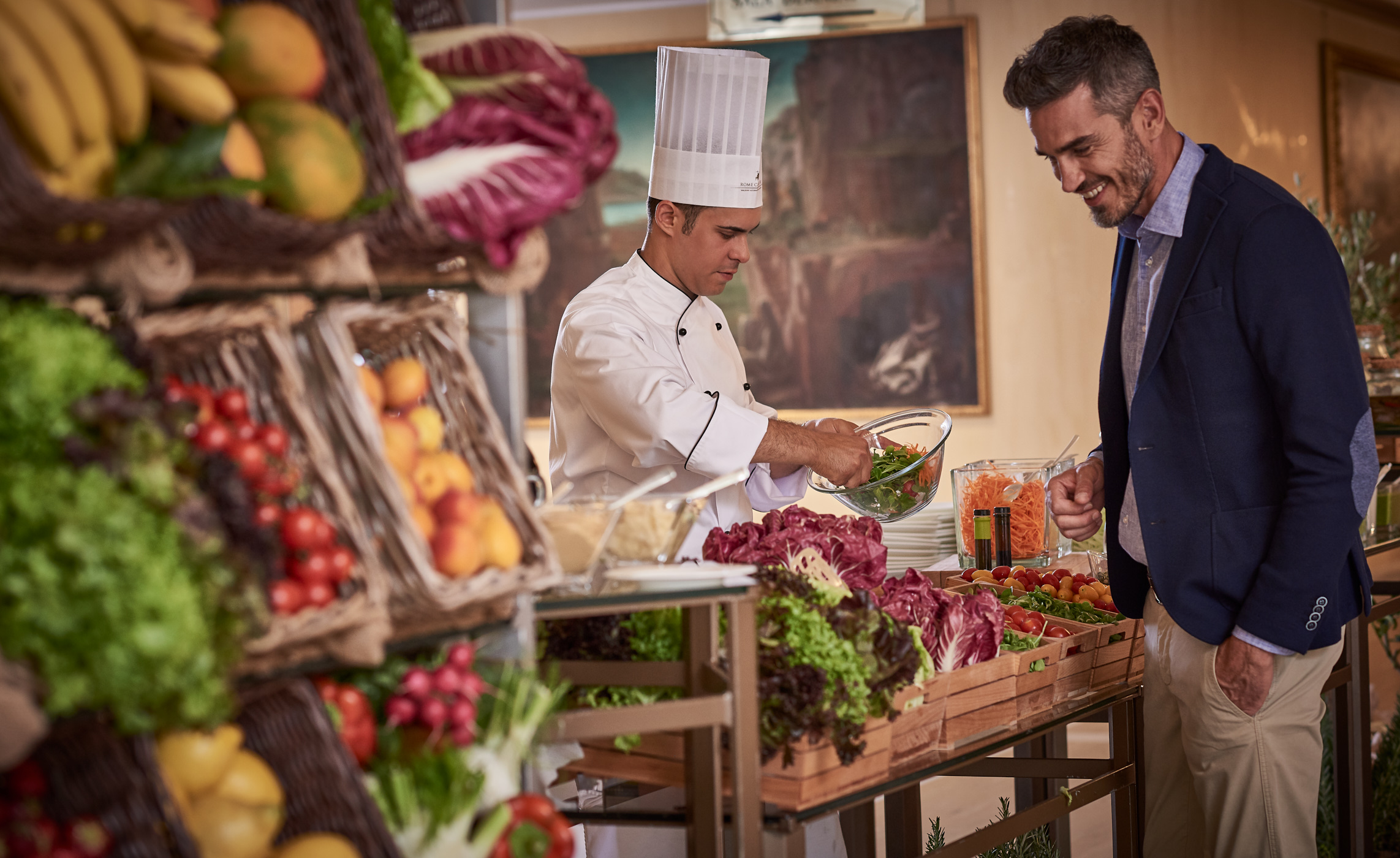 sunday brunch al rome cavalieri