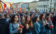 anniversario della tragedia di novi sad grandi manifestazioni in corso 1761992877