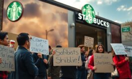 baristi starbucks in sciopero richiesta di migliori condizioni lavorative 1763056906 265x160