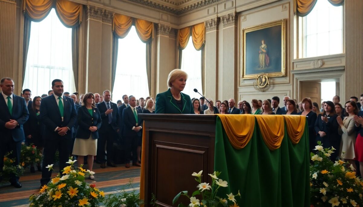 Catherine Connolly, nuova presidente irlandese, promuove la neutralità e la giustizia sociale