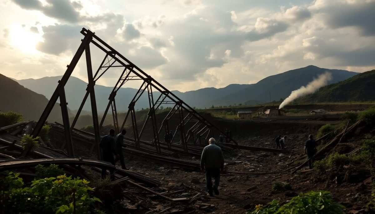 Crollo del ponte in Congo: tragedia nell'industria del cobalto